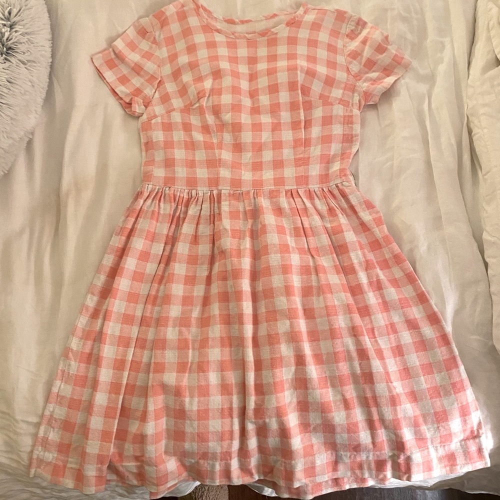 Adorable vintage gingham dress